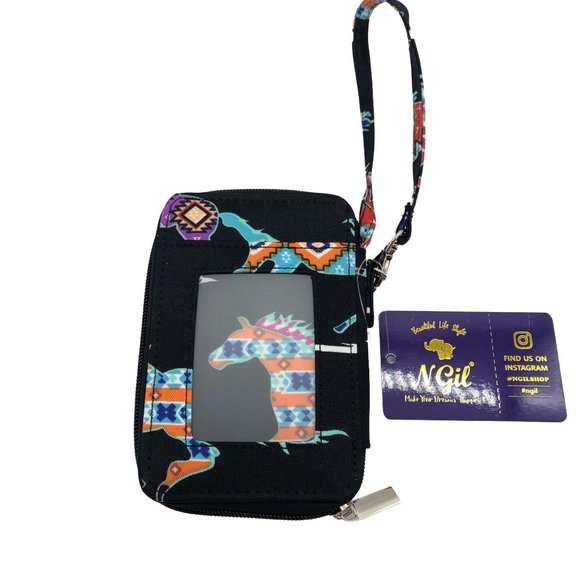 NGil Accessories - NGil Wristlet Wallet Zipper ID Card Holder
